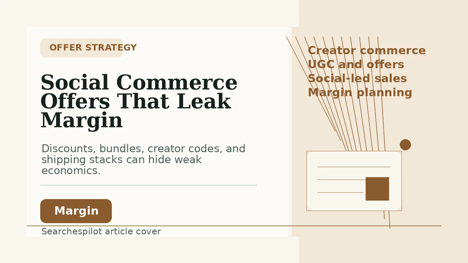 Social commerce offers that look strong but leak margin