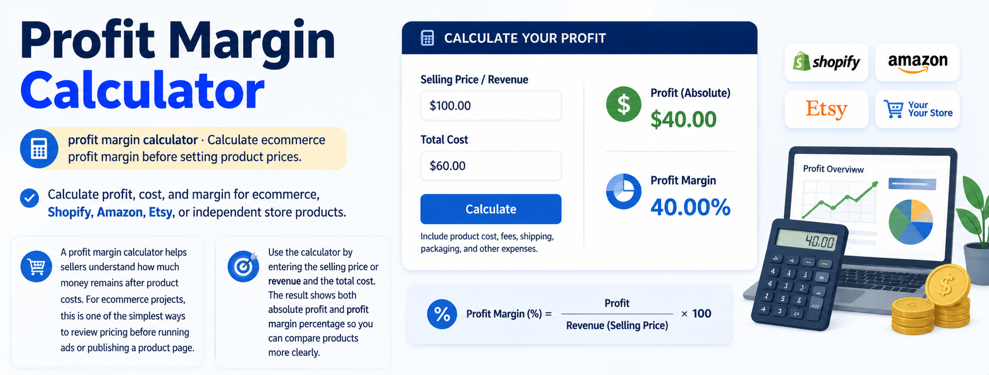 Profit Margin Calculator